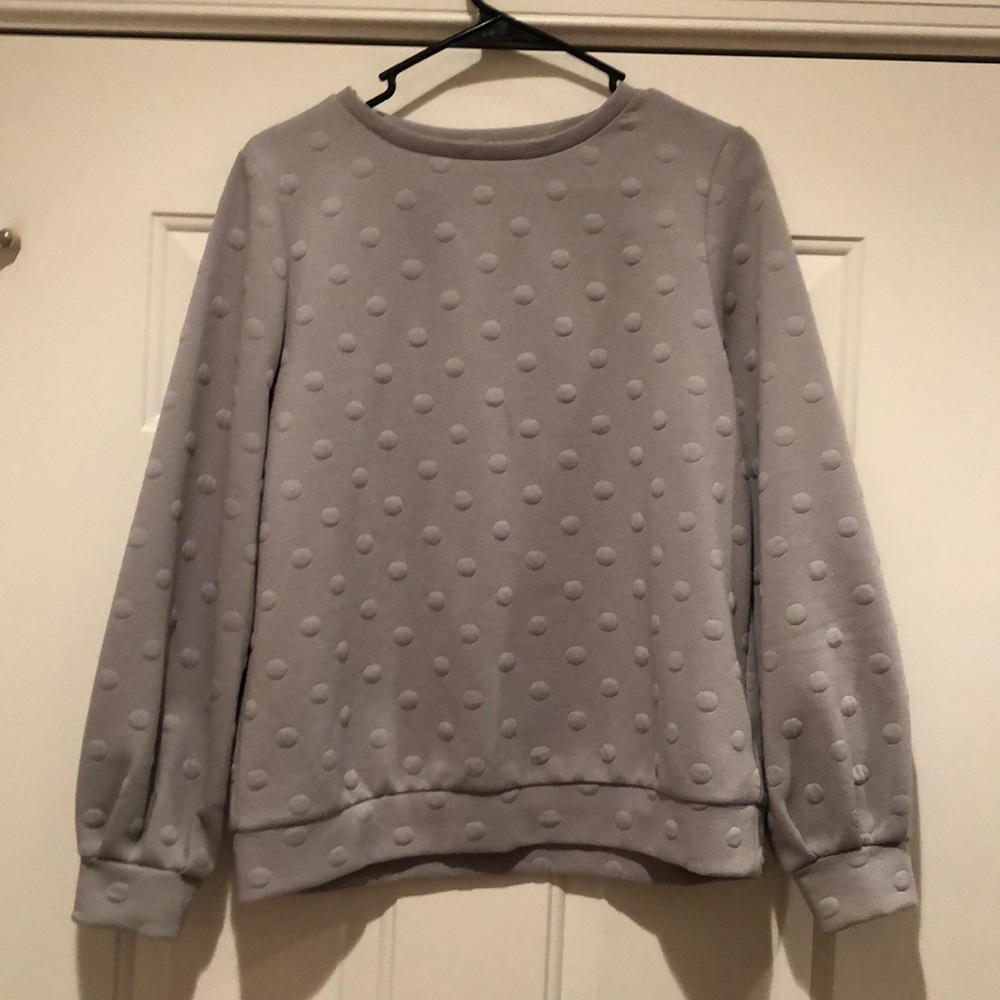 Gray Boutique Sweatshirt - Brand is Lili’s Closet